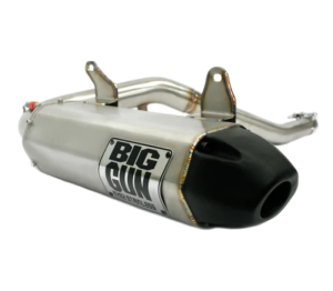 Honda RINCON 650 Performance Exhaust - Big Gun - EXO Stainless Slip On - `03-`05